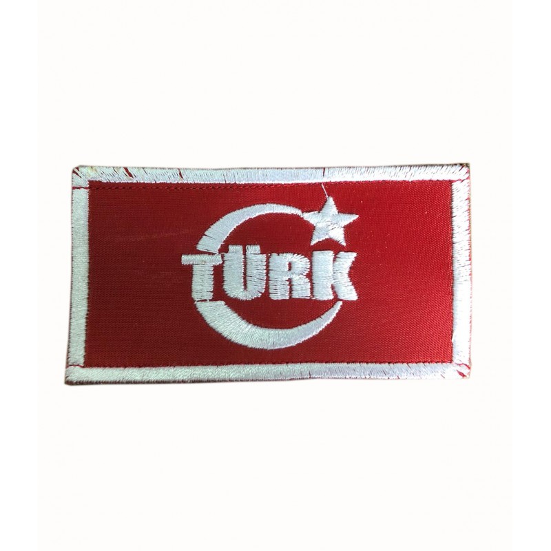 Türk İşlemeli Kırmızı Patch